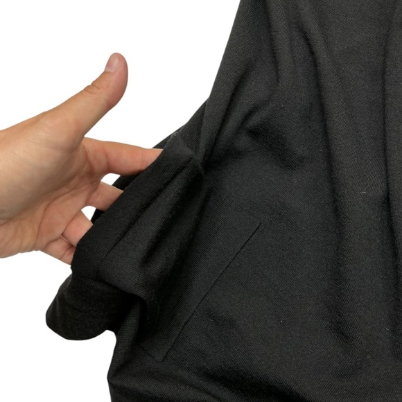 THEORY Maritza B New Steady Wool Black Cardigan - Picture 11 of 15